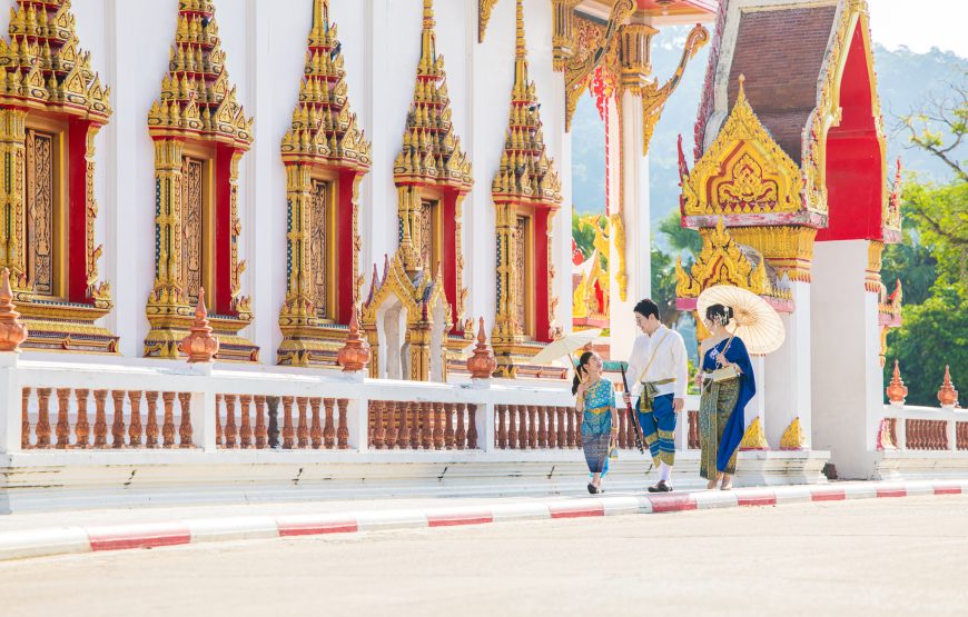 Thai Traditional Costume Photo Shoot