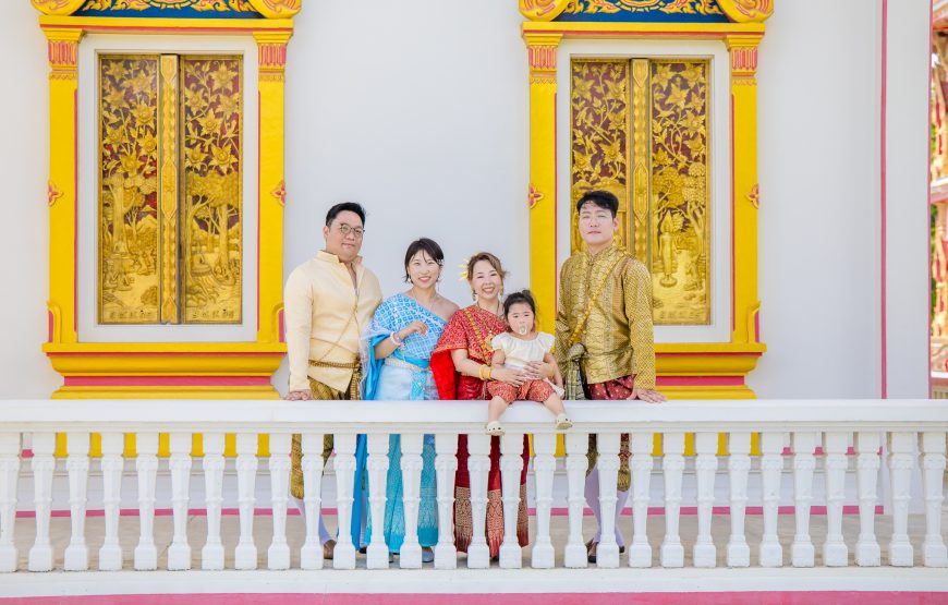 Thai Traditional Costume Photo Shoot