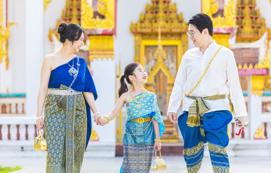 Thai Traditional Costume Photo Shoot